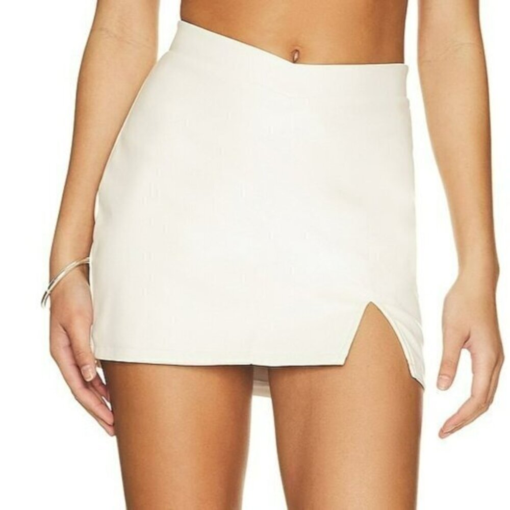 ALL THE WAYS Melinda Mini Skirt - White